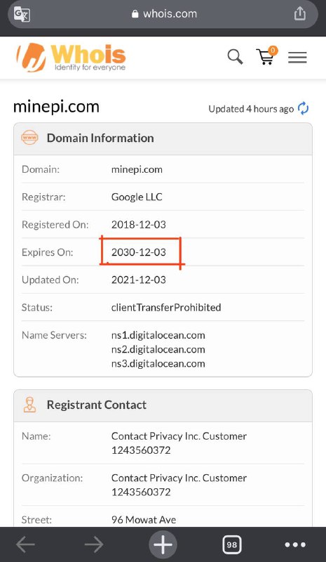 官方網站已經直接續約八年，不要再說還有一個月兩個月到期了